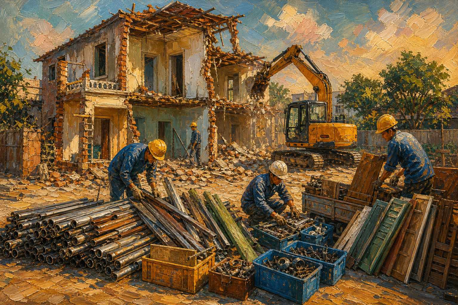 Tư vấn tháo dỡ công trình trọn gói